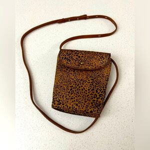 Madewell Leopard Print Crossbody Bag Brand new with tags